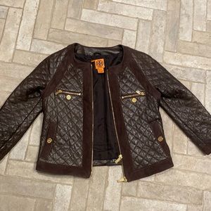 Tory Burch leather jacket